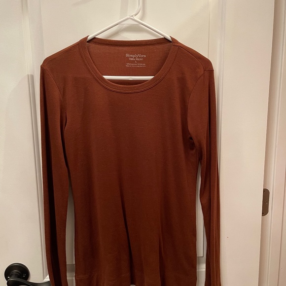 Vera wang long sleeve shirt - Picture 1 of 3